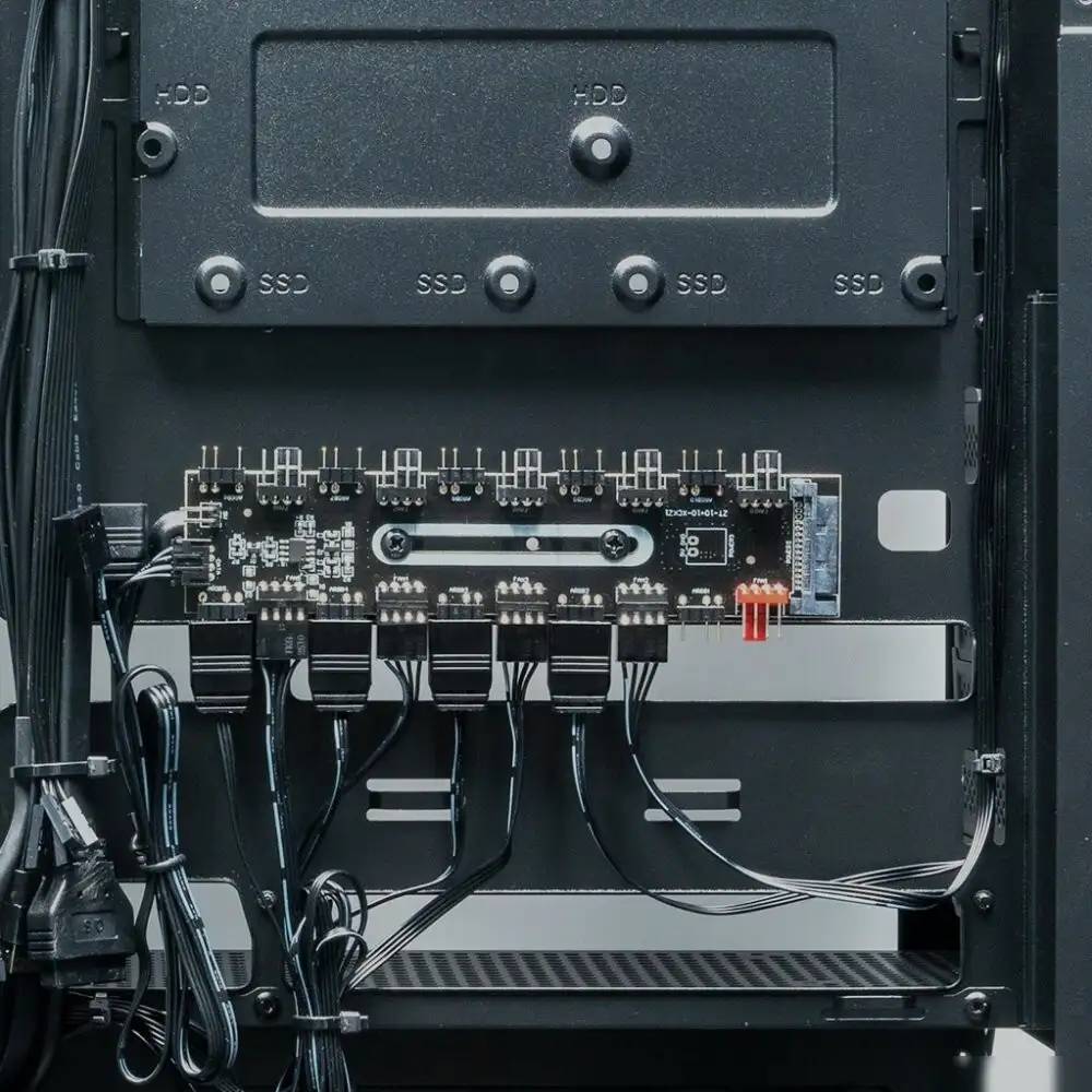 Корпус XASTRA Q700 7ARGB-FG-C10-UC (черный) – фото товара