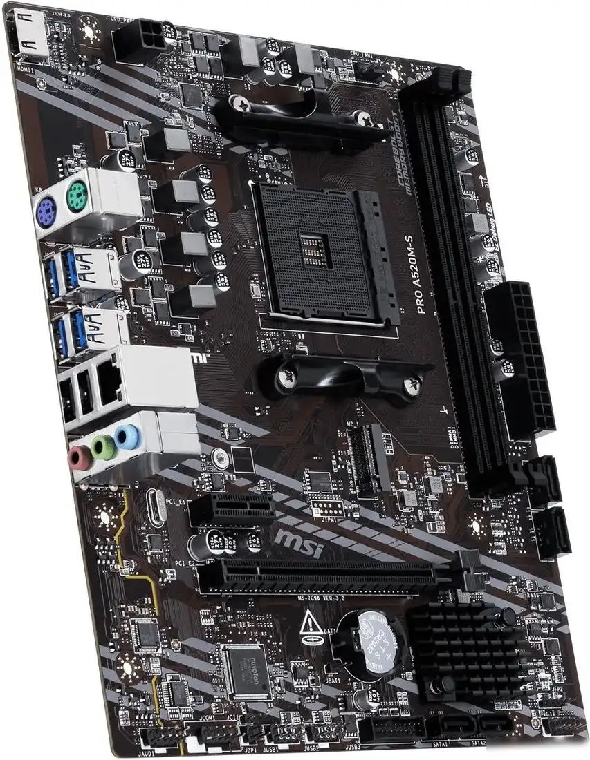 Материнская плата MSI Pro A520M-S – фото товара
