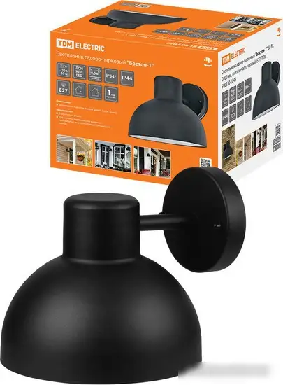 Уличный настенный светильник TDM Electric Бостон-1 SQ0330-0248 – изображение в каталоге