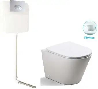 Унитаз приставной SantiLine SL-5020 + SL-02