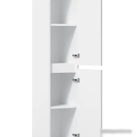 AM.PM Шкаф-пенал Gem S 30 M91CSR0306WG (правый, белый глянец) – фото товара