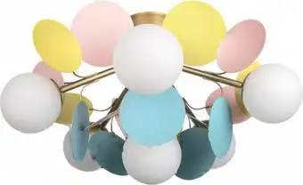 Люстра средней высоты LOFT IT Matisse 10008/6C Mult – изображение в каталоге