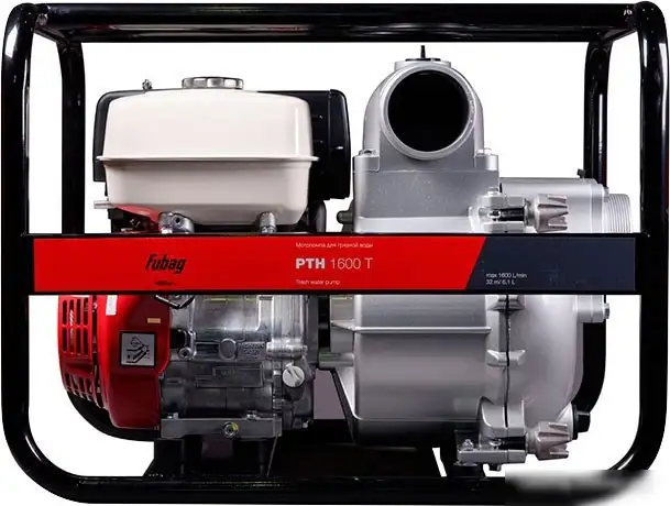 Мотопомпа Fubag PTH 1600Т - фото товара