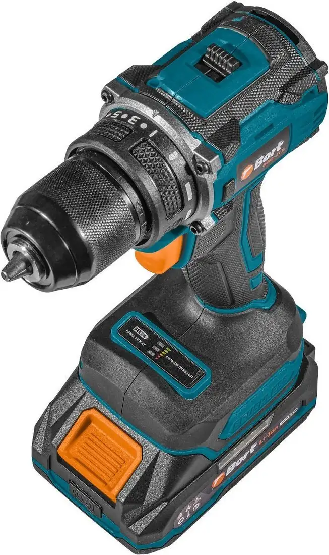 Дрель-шуруповерт Bort BAB-21S 93414912 (с 2-мя АКБ, кейс) – фото товара