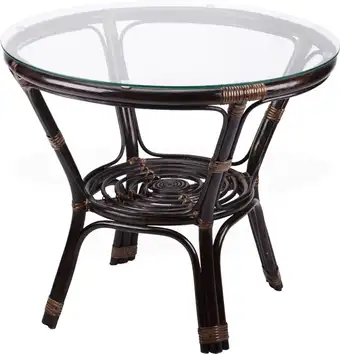 Стол Мир Ротанга Delhi 01/17А (шоколад)