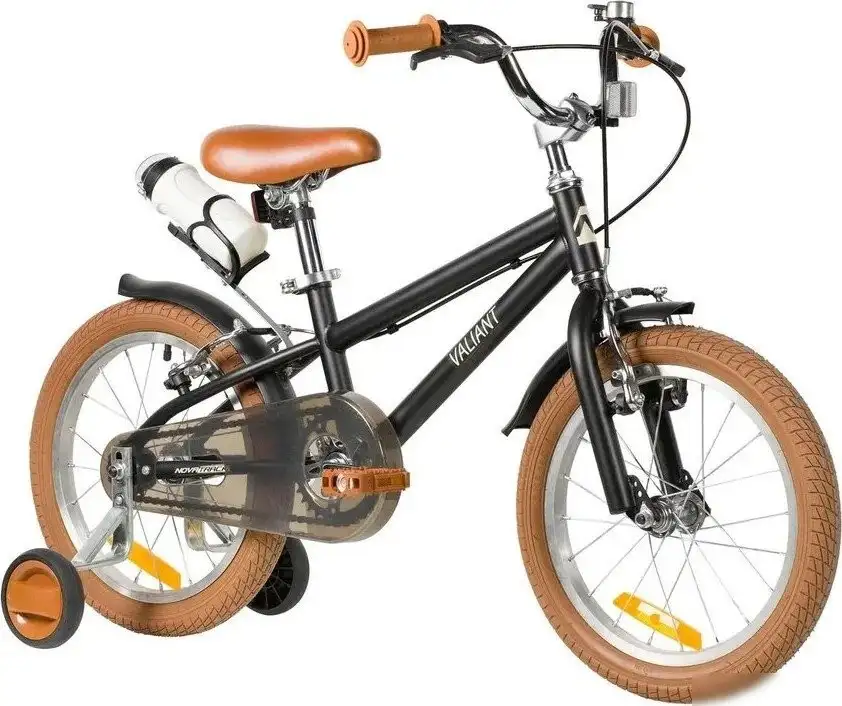 Детский велосипед Novatrack Valiant 16 163VALIANT.BK6 (черный) – фото товара