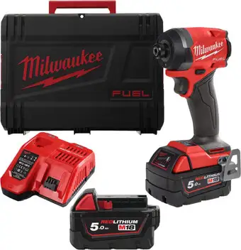 Винтоверт Milwaukee M18 FUEL M18FID3-502X 4933479865 (с 2-мя АКБ, кейс) – изображение в каталоге