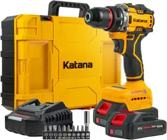 Дрель-шуруповерт Katana BCD5501 (с 2-мя АКБ, кейс) – изображение в каталоге