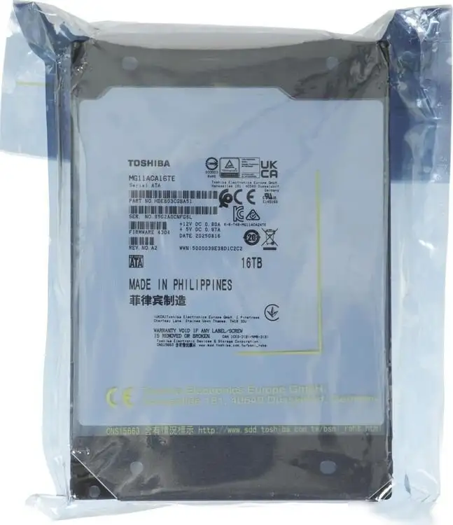 Жесткий диск Toshiba MG11 16TB MG11ACA16TE – фото товара