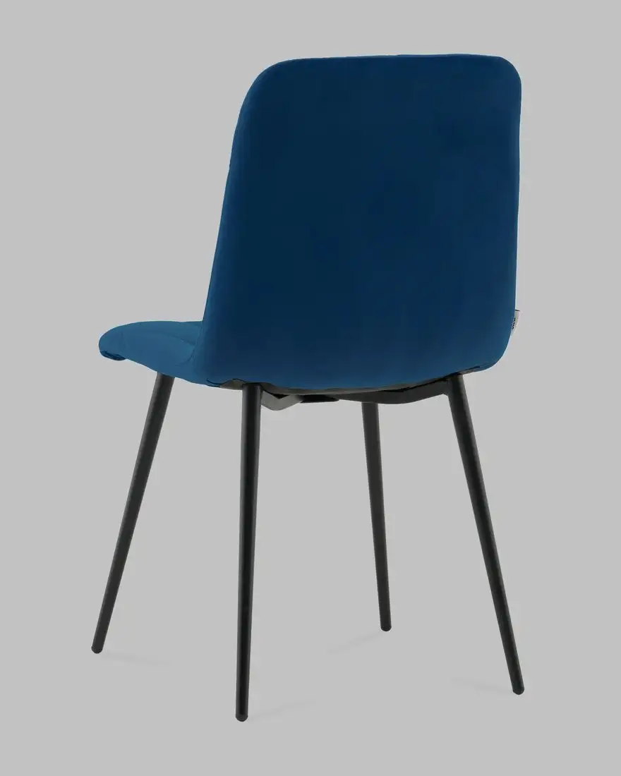 Стул Stool Group Одди Diamond AV 443-Cbl-KP3-9005 (велюр синий) – фото товара