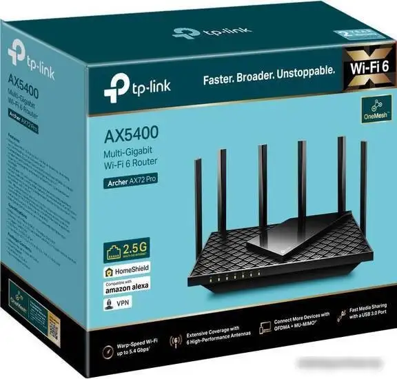 Wi-Fi роутер TP-Link Archer AX72 Pro – фото товара