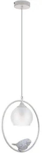 Подвесная люстра Arte Lamp Gemelli A2150SP-1WG – изображение в каталоге