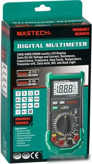 Мультиметр Mastech MS8269 – фото товара