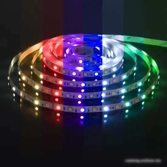 Светодиодная лента Elektrostandard 24V 14.4W 60Led 5050+5050 IP20 MIX RGB/холодный белый a053731 – фото товара