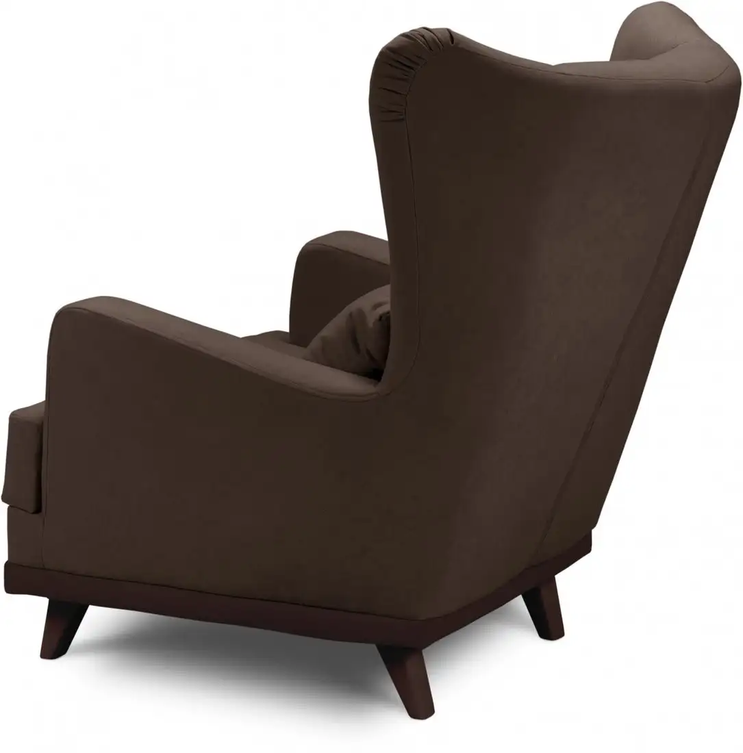 Интерьерное кресло Mio Tesoro Ритм (Velutto 23/шоколад) – фото товара