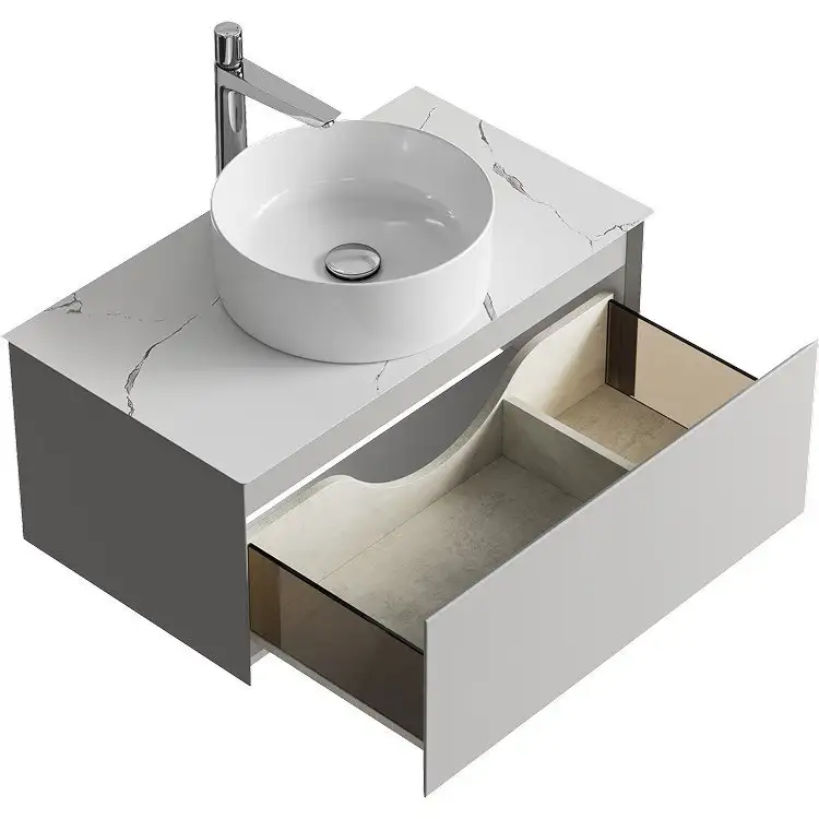 Aqwella Тумба под умывальник Geometria GE01081ST+STG814X476MW – фото товара