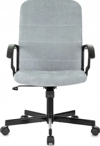 Офисное кресло Бюрократ Triest (серо-голубой Fabric Light-28) – фото товара