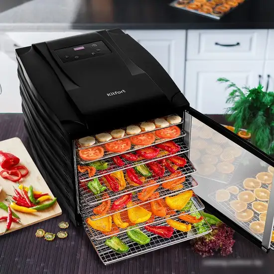Сушилка для овощей и фруктов Kitfort KT-1921 - фото товара