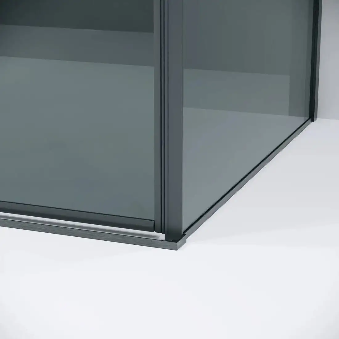 Душевой уголок Grossman Galaxy 110х100х195 120.K33.01.1110.42.10 (графит сатин/тонированное стекло) - фото товара