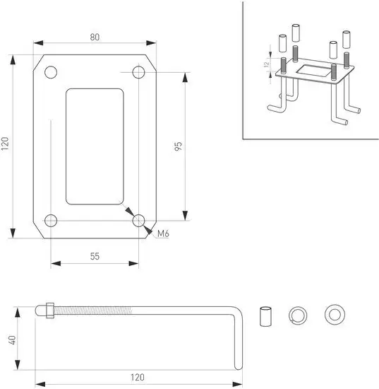 Фонарный столб Arlight LGD-TENT-BOLL-H900-9W Warm3000 029978