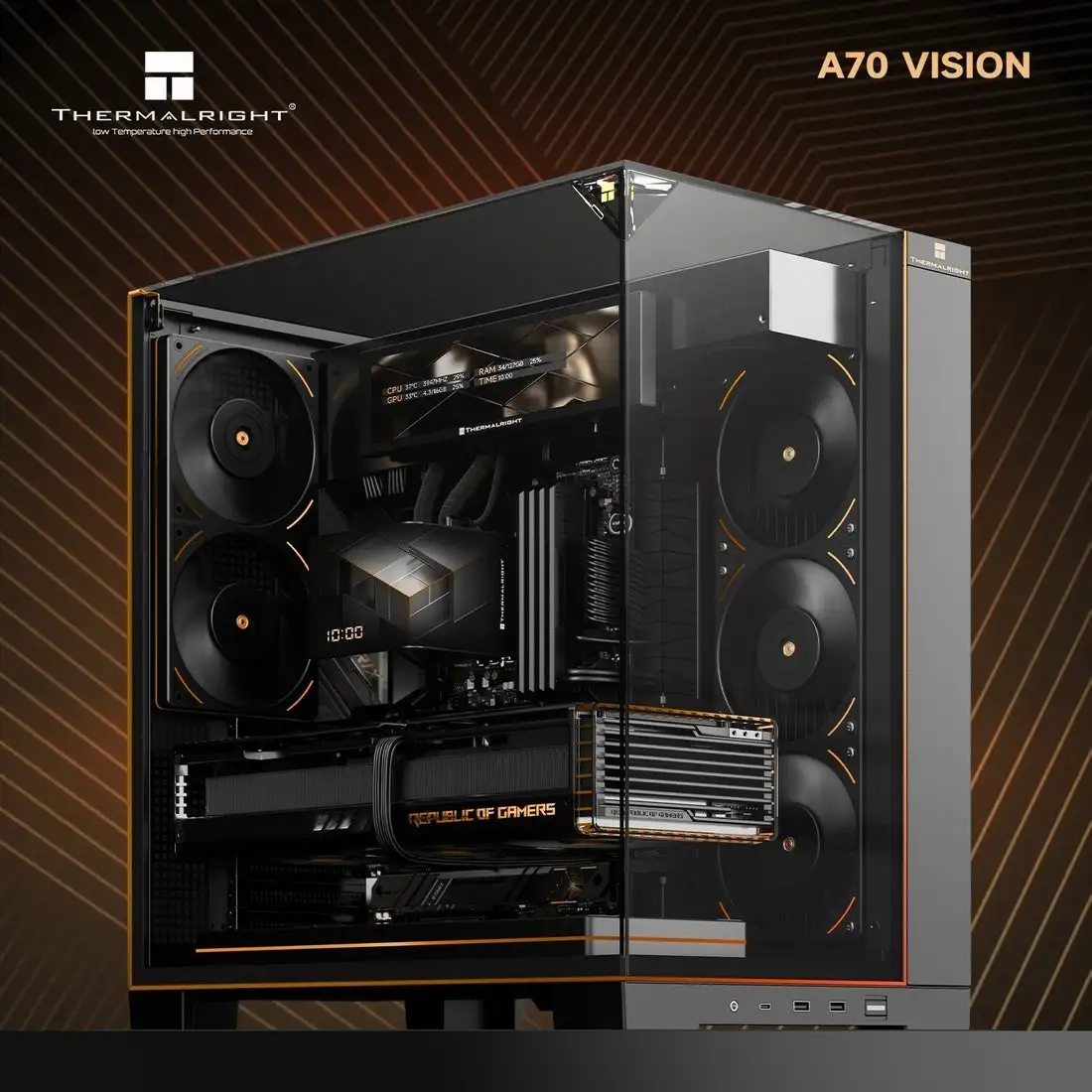 Корпус Thermalright A70 Vision (черный) – фото товара