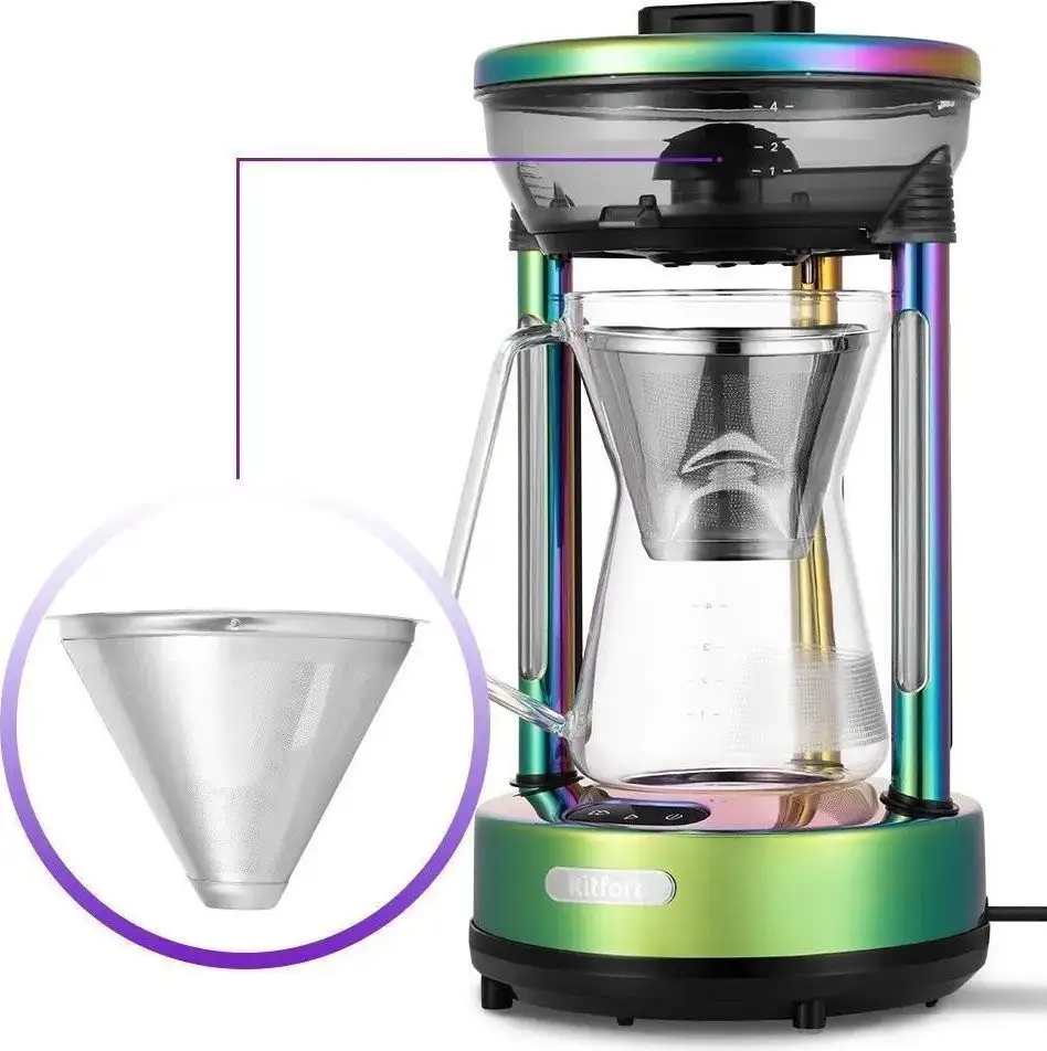 Капельная кофеварка Kitfort Кемекс KT-7488 - фото товара