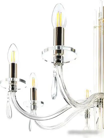 Подвесная люстра Crystal Lux AURELIO SP8 GOLD+CHROME – фото товара