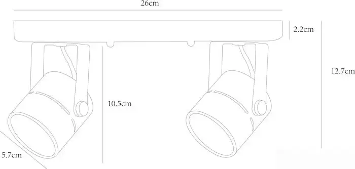 Спот Arte Lamp Mizar A1311PL-2WH – фото товара