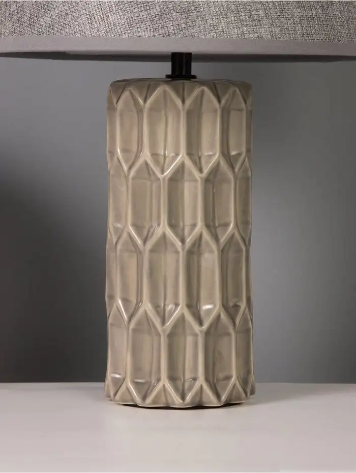 Настольная лампа Risalux Лирика 10767571 (серый)