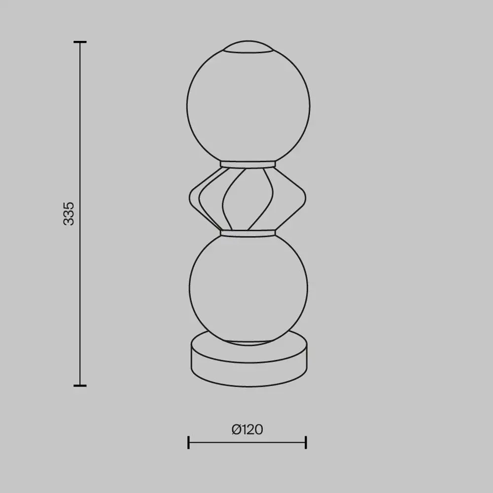 Настольная лампа Maytoni MOD362TL-L10GR3K – фото товара