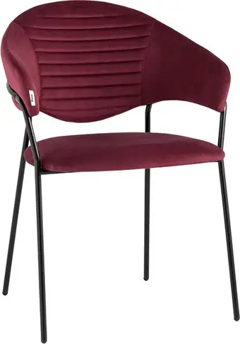 Стул Stool Group Алексис AV 445-Crw-08 (велюр винный) – изображение в каталоге