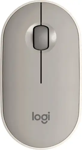 Мышь Logitech M350 Pebble (песочный)