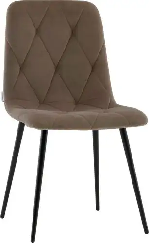 Стул Stool Group Одди Diamond AV 443-Cst-KP3-9005 (велюр темно-серый) – изображение в каталоге