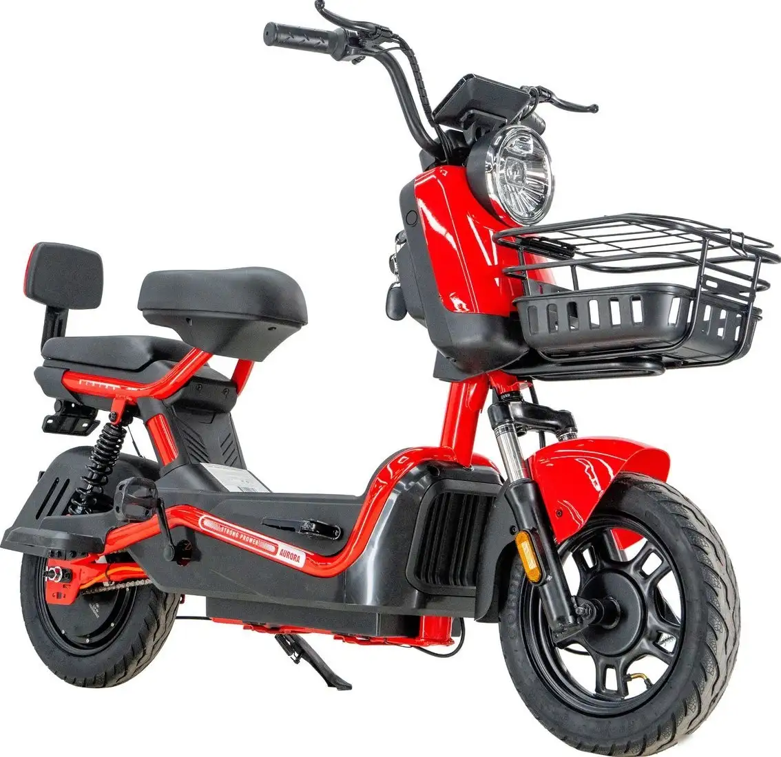 Электроскутер ZeuS Aurora (красный) – фото товара