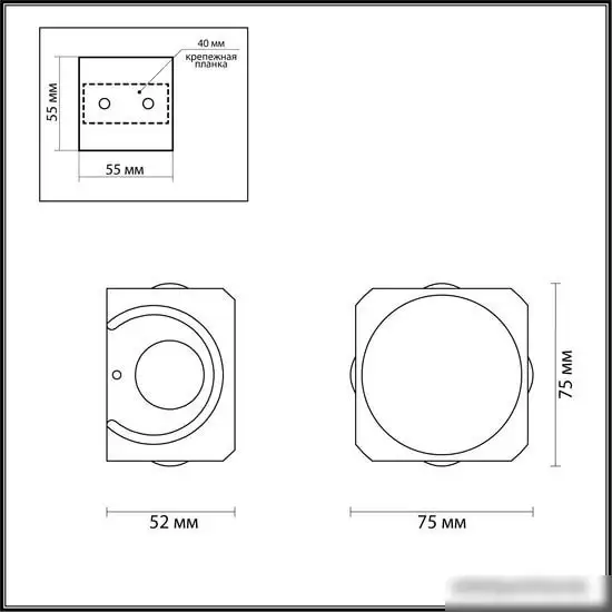 Бра Odeon Light Miko 4222/8WL – фото товара