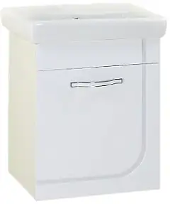 Onika Тумба Ирис 50.01 с умывальником Тигода-50 (белый) – изображение в каталоге