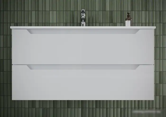 Sancos Тумба под умывальник Norma 2.0 NR2.0100W (белый глянец) – фото товара