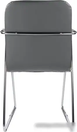 Кресло Brabix Visit CF-101 (хром/экокожа темно-серый) – фото товара