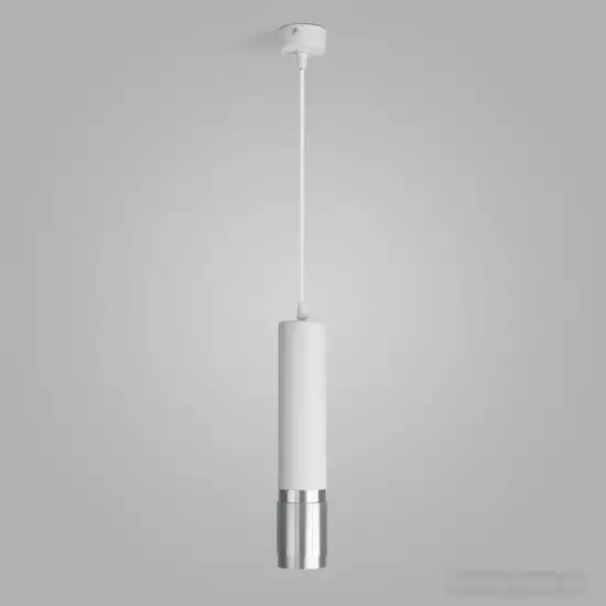 Подвесная люстра Евросвет DLN108 GU10 белый/серебро – фото товара