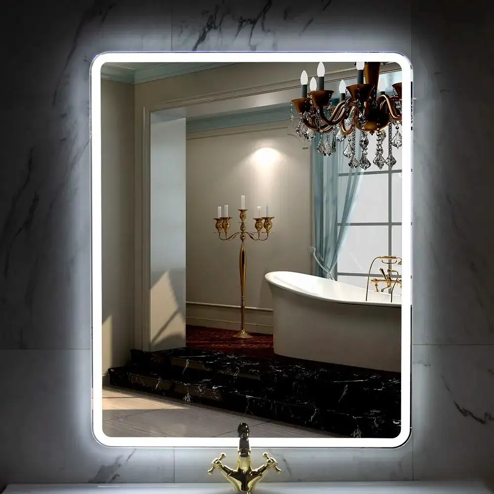 Пекам Зеркало Marta 1 50x60 marta1-50x60B (с подсветкой,с бесконтактным сенсором) – фото товара