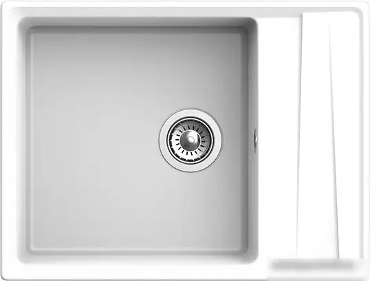 Кухонная мойка GranFest GF-LV-660L (иней) - фото товара