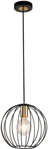 Подвесная люстра Escada 10176/1S (черный/латунь) – изображение в каталоге