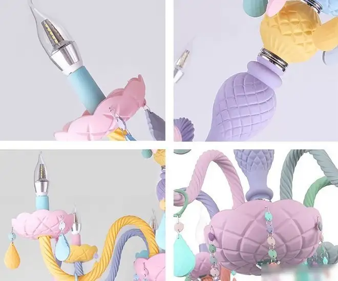 Подвесная люстра Kinklight Астрид 074175-6 (мультиколор) – фото товара