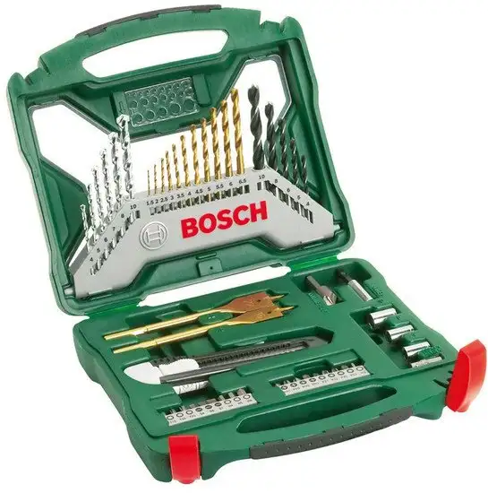 Универсальный набор инструментов Bosch Titanium X-Line 2607019327 50 предметов – фото товара