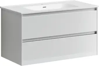 Sancos Тумба под умывальник Cento CN90W (белый глянец)