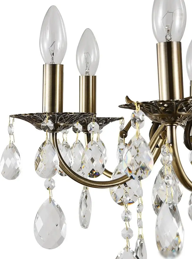 Подвесная люстра Escada 2107/8P (античная латунь) – фото товара