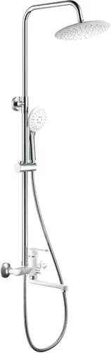 Душевая система Haiba HB24557-8 (белый, хром)