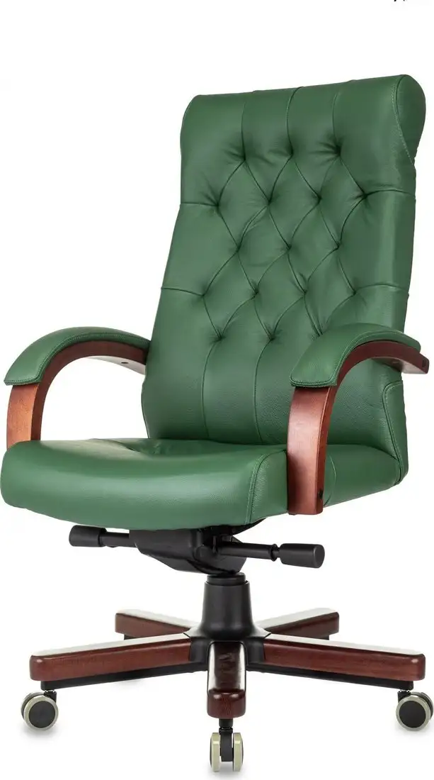 Офисное кресло Бюрократ T-9928WALNUT (зеленый) – фото товара