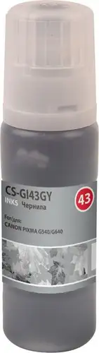 Чернила CACTUS CS-GI43GY – изображение в каталоге