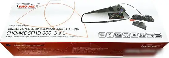 Автомобильный видеорегистратор Sho-Me SFHD 600 – фото товара